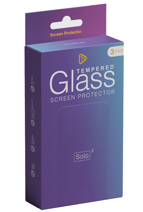 24Six Solo3 Tempered Glass Screen Protector 3